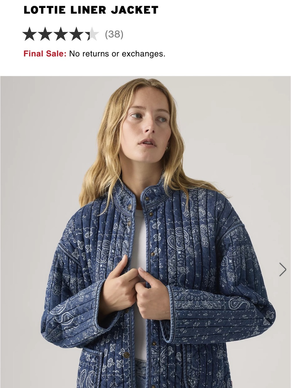 Levi's Lottie Liner Jacket